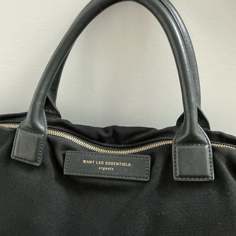 WANT Les Essentiels Black Organic Tote